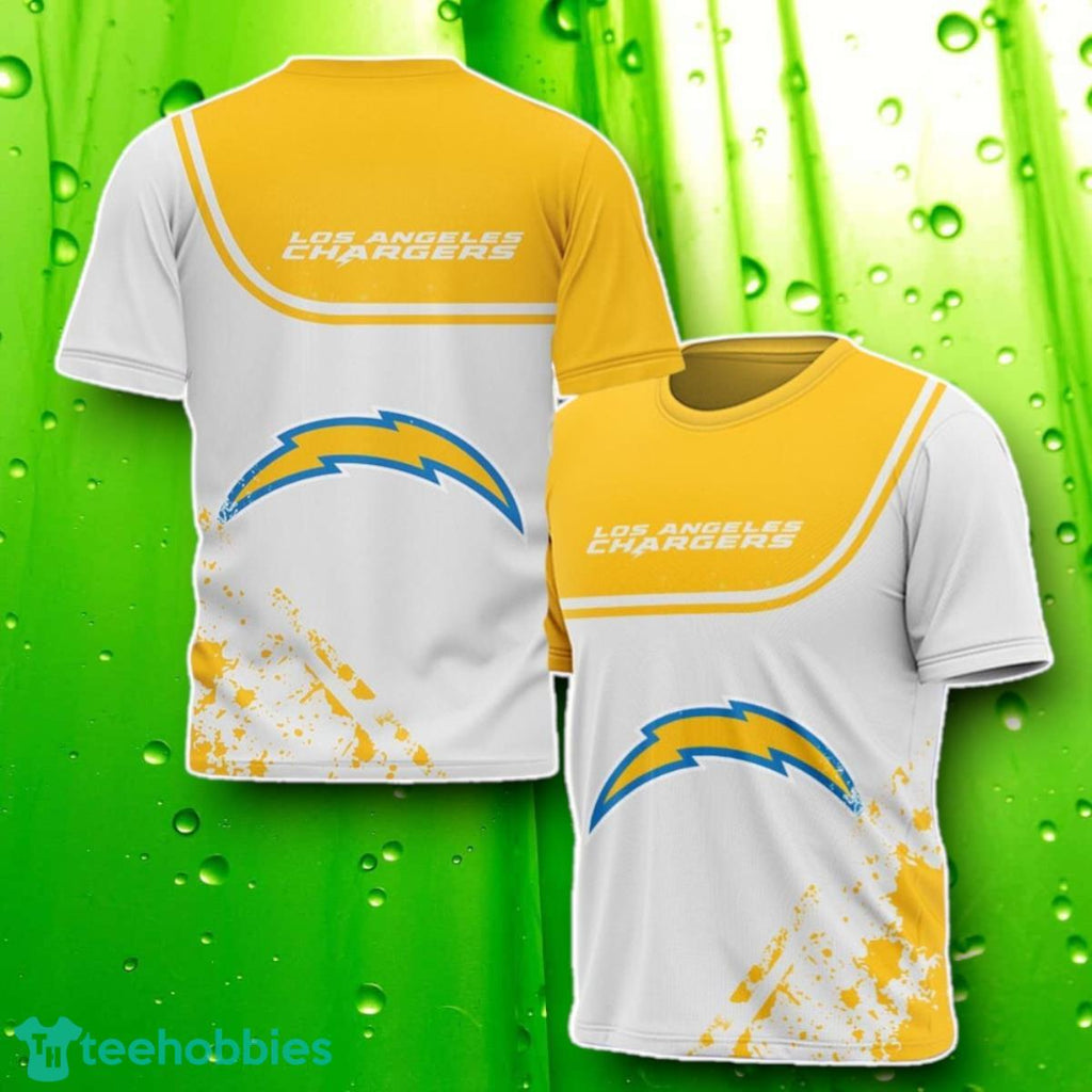 Los Angeles Chargers 3D T-Shirt Stylish Gifts For Men And Women