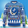 Los Angeles Dodgers Grateful Dead Rock Band Ugly Christmas Sweater Style Gift
