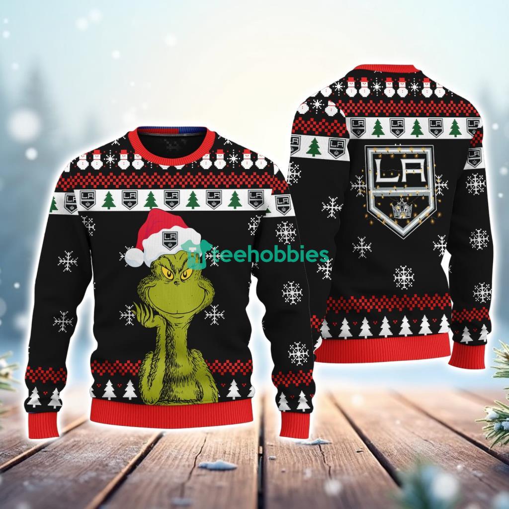 Los Angeles Kings The Grinch Funny Merry Christmas Uglly Sweater 3D New Trend