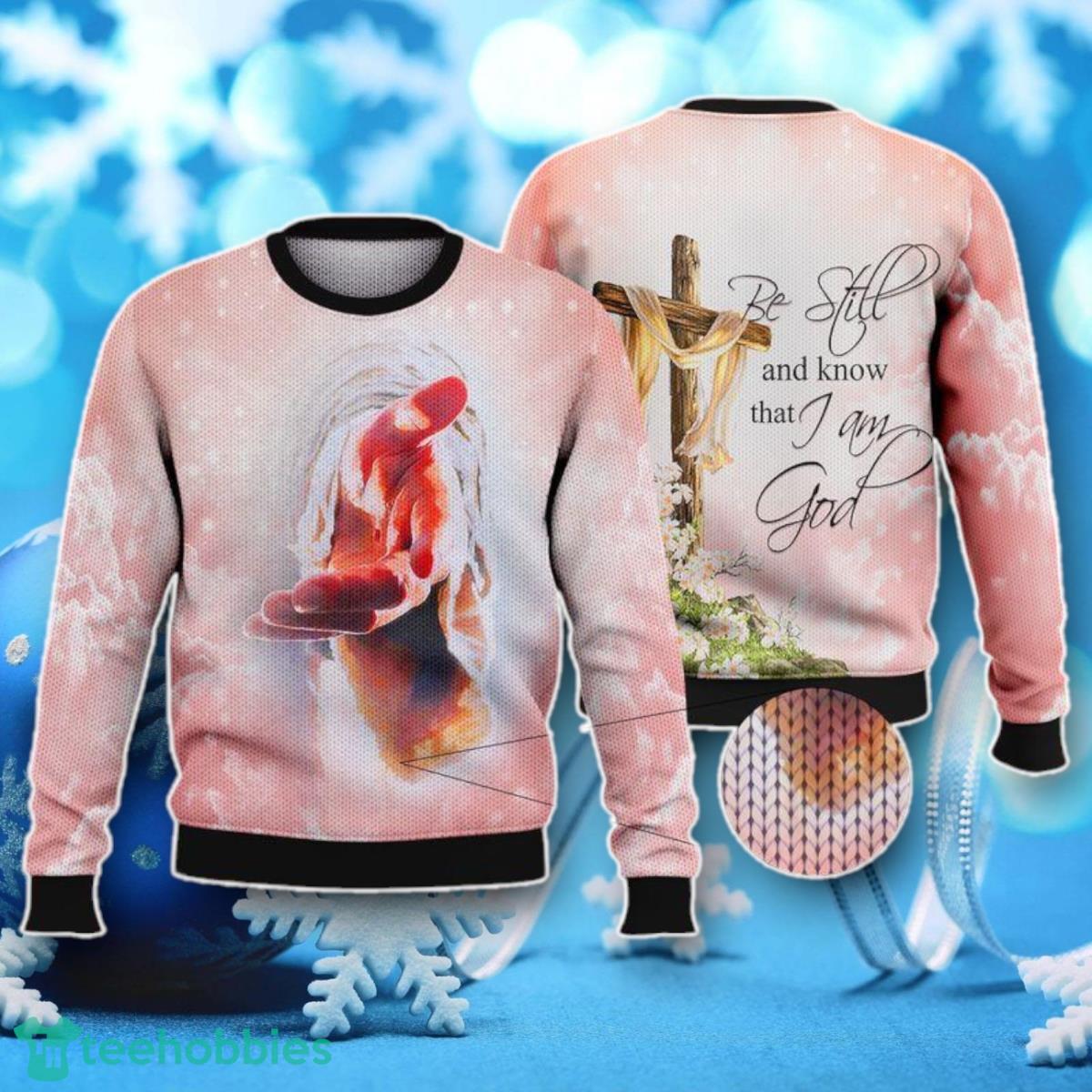 Love God Ugly Christmas Sweater Unique Gift For Men Women