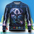 Magic The Gathering Nicol Bolas Dragon God Ugly Christmas Sweater Style Gift