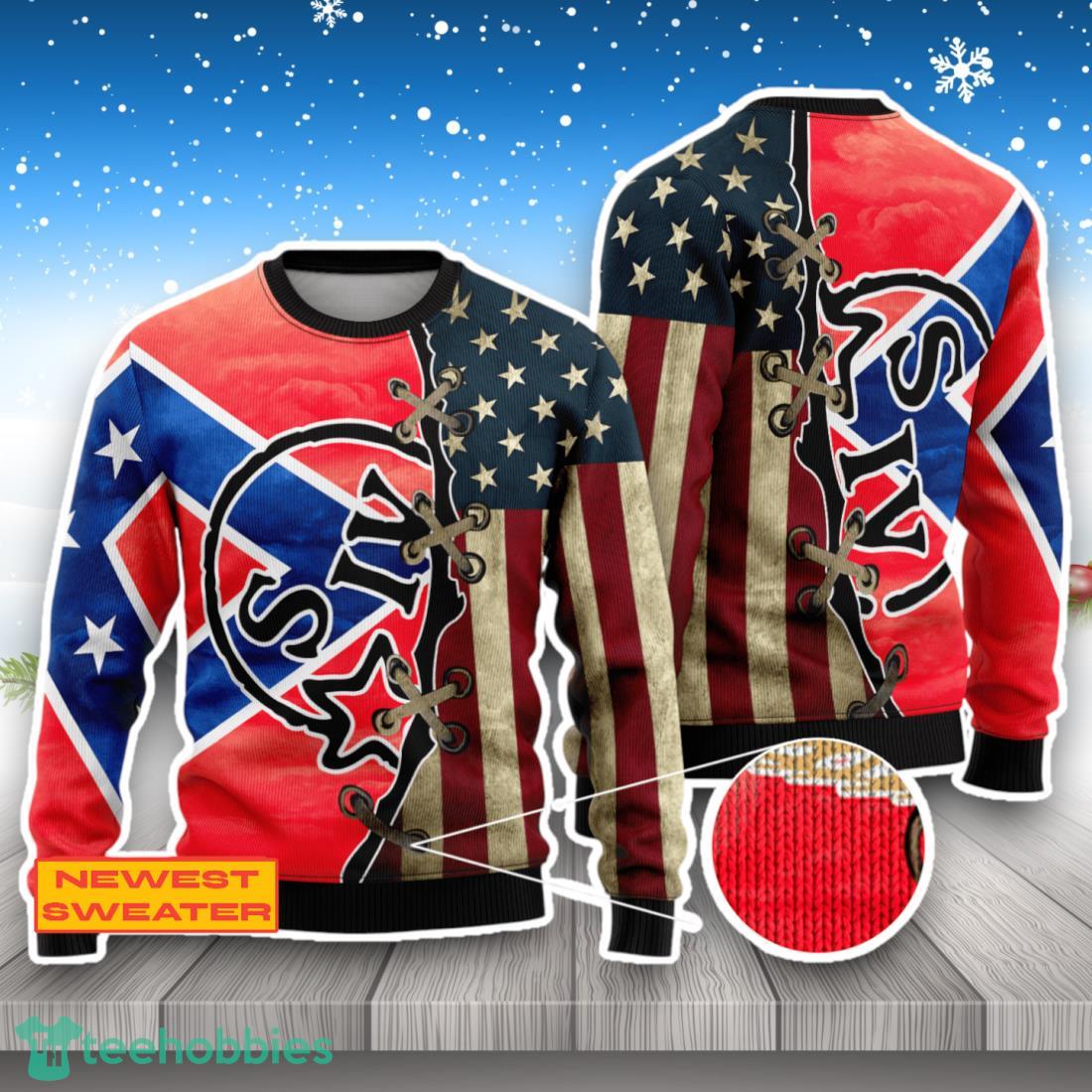 Maker’s Mark USA Flag 3D Sweater For Men Women