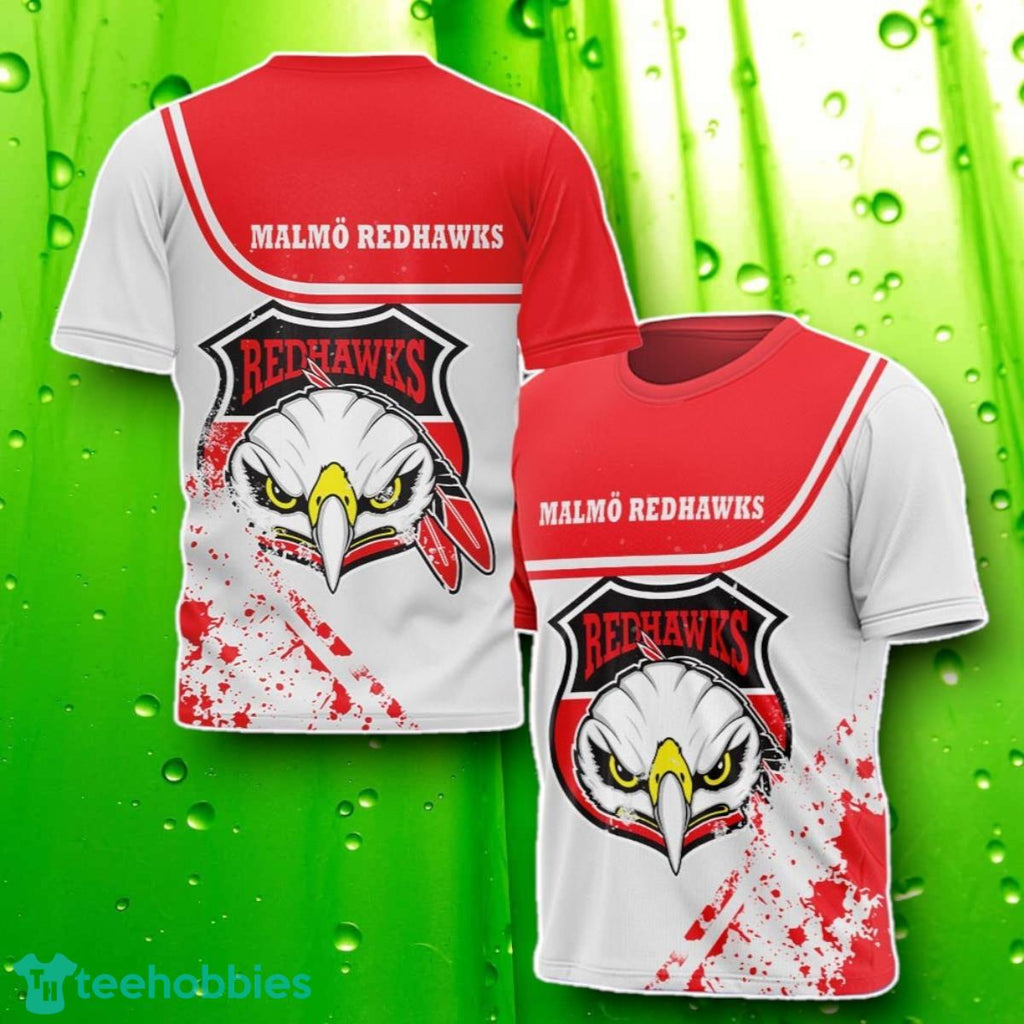 Malmo Redhawks 3D T-Shirt Stylish Gifts For Men And Women