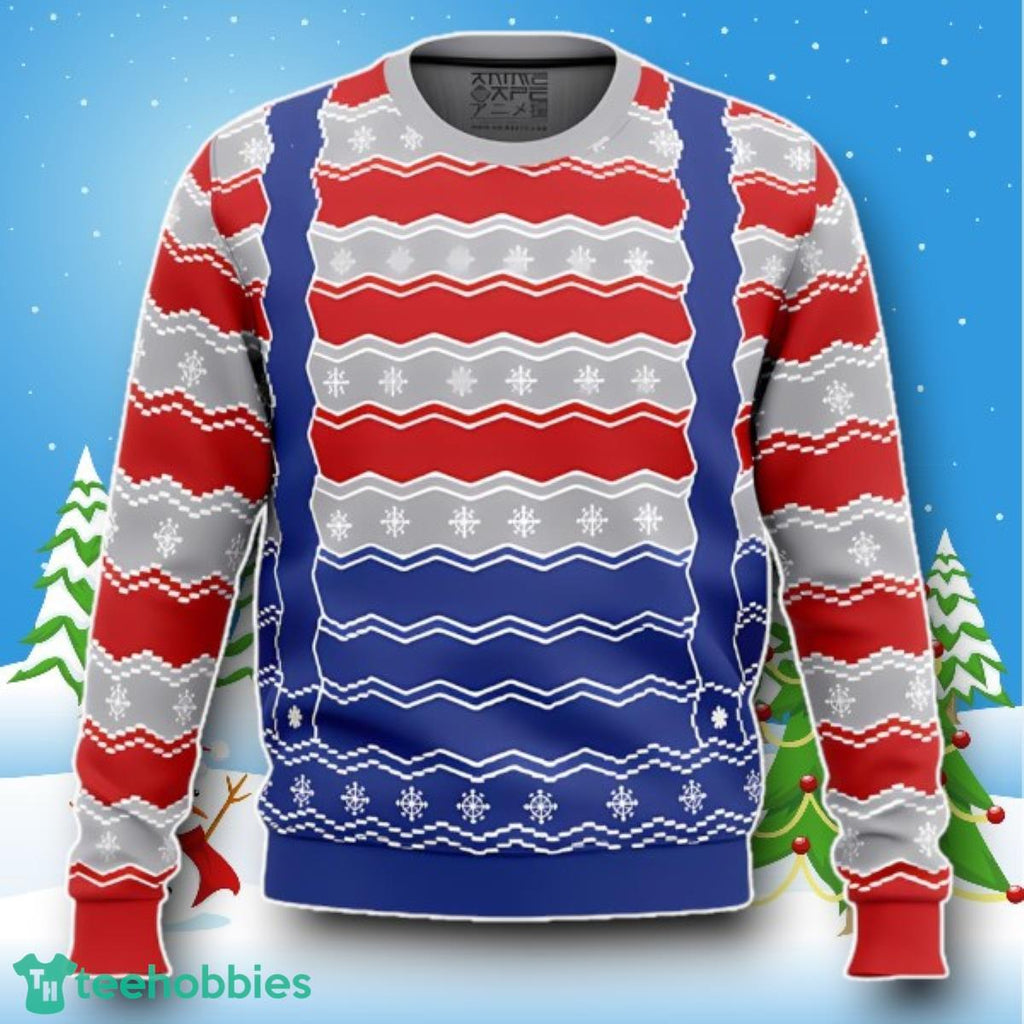 Manabu Tomodachi Game Ugly Christmas Sweater Style Gift