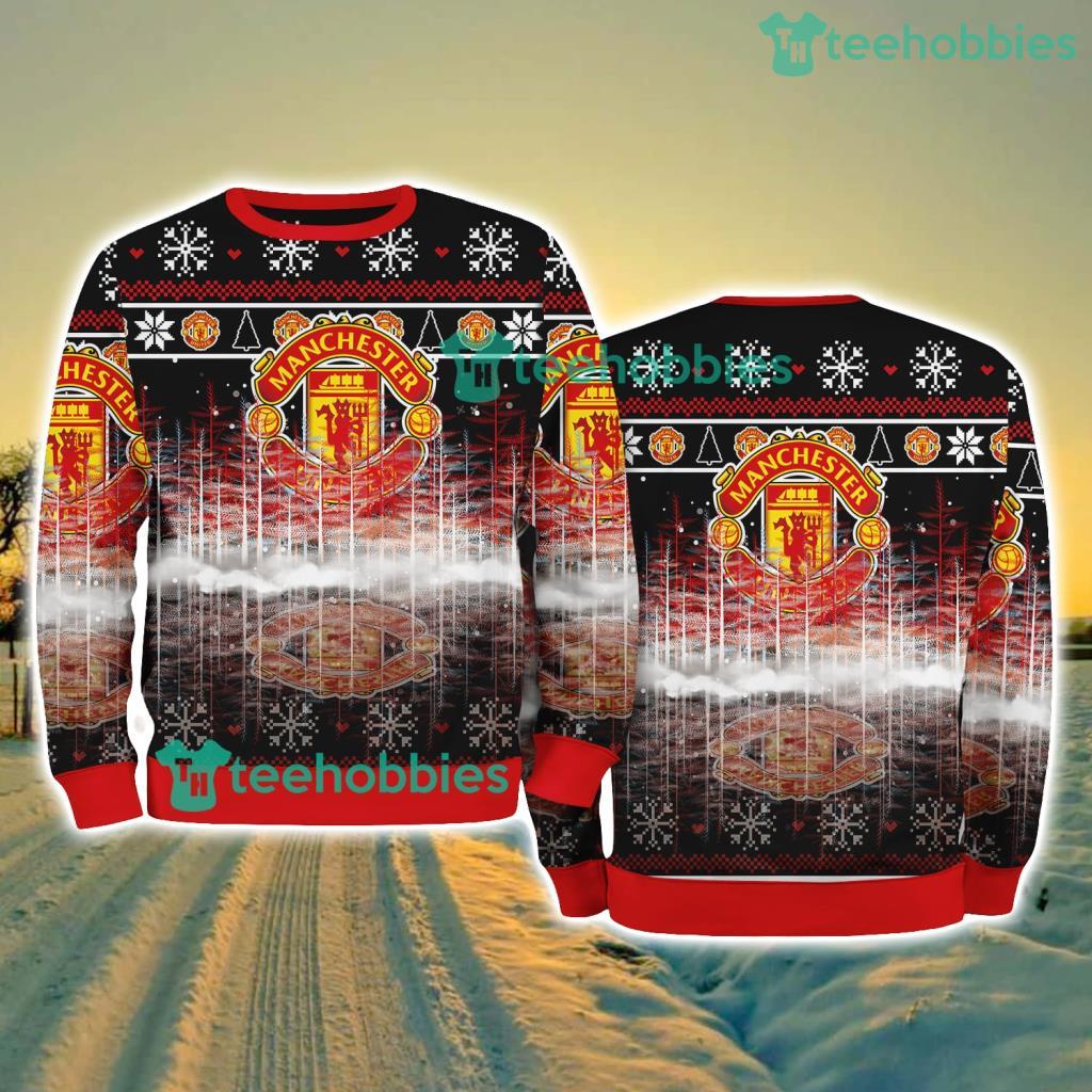 manchester united Pine Christmas Ugly Sweater New Style Best Gift For Fans