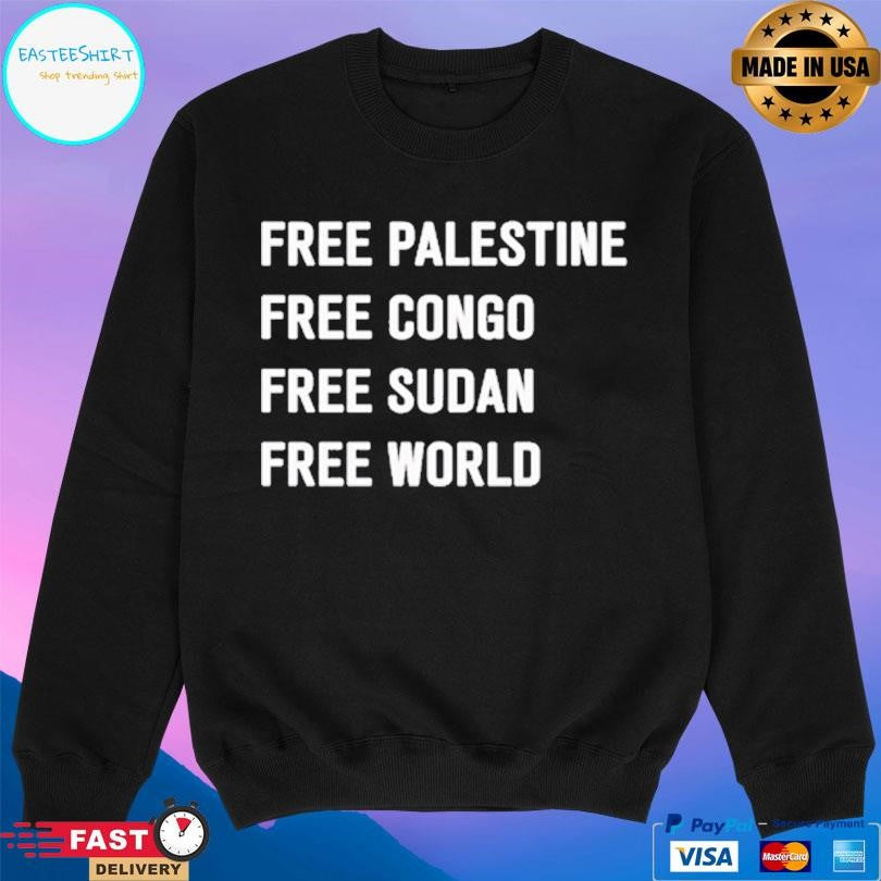 Marc Cucurella Free Palestine Free Congo Free Sudan Free World Shirt