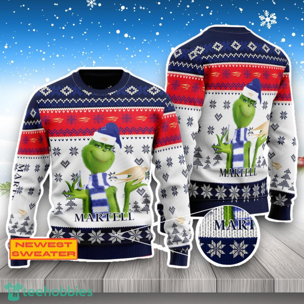Martell The Grinch Ugly Christmas Sweater Trending For Fans