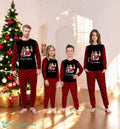 Merry Christmas Santa And Jesus Selfie Funny Xmas Family Matching Pajama Set