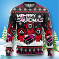 Merry Squidmas Squid Game Ugly Christmas Custom Ugly Sweater Style Gift