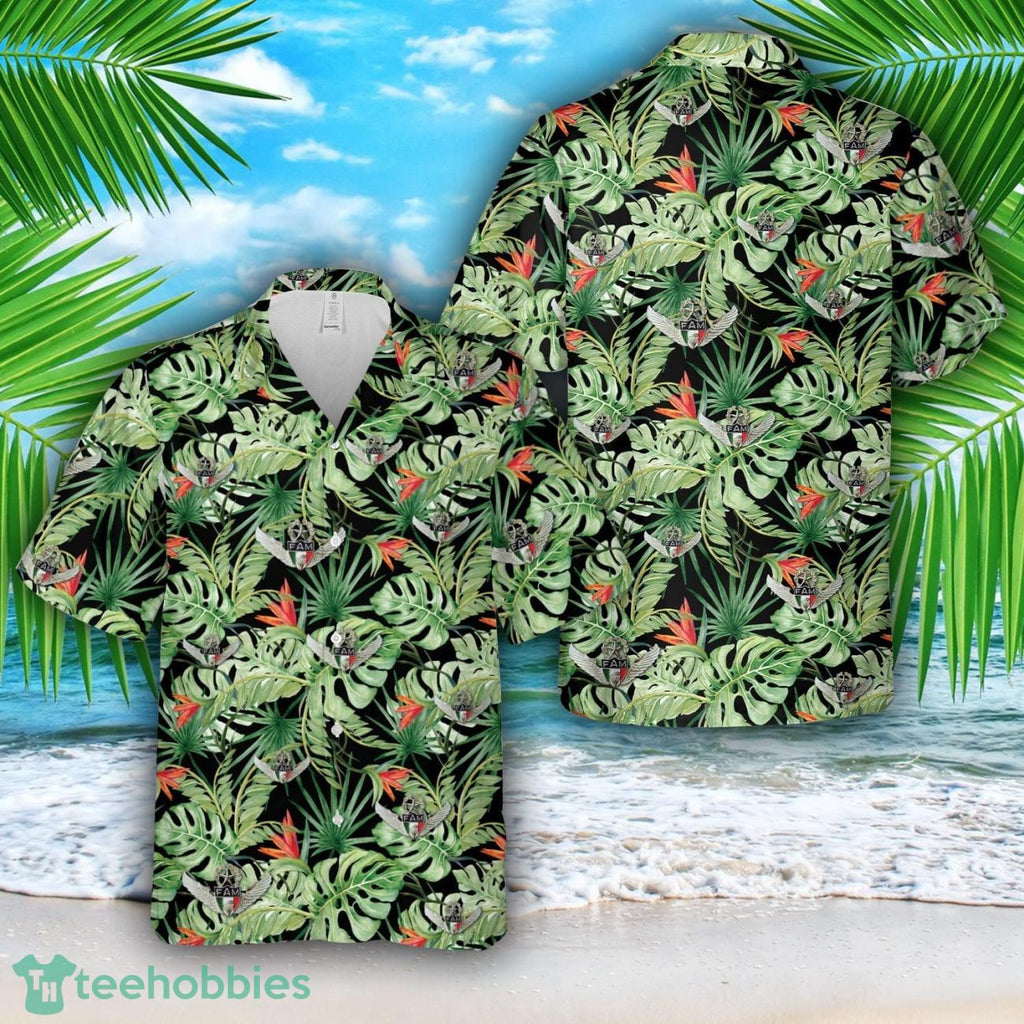 Mexican Army 60 JUMPS MASTER PARACHUTE WINGS BADGE Hawaiian Shirt