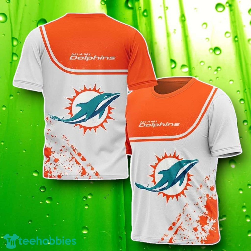 Miami Dolphins 3D T-Shirt Stylish Gifts For Men And Women
