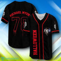 Michael Myers Halloween Black Baseball Jersey Style Gift