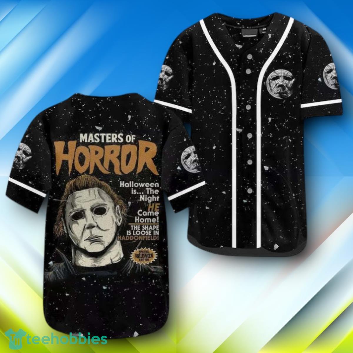 Michael Myers Masters Of Horror Halloween Baseball Jersey Style Gift