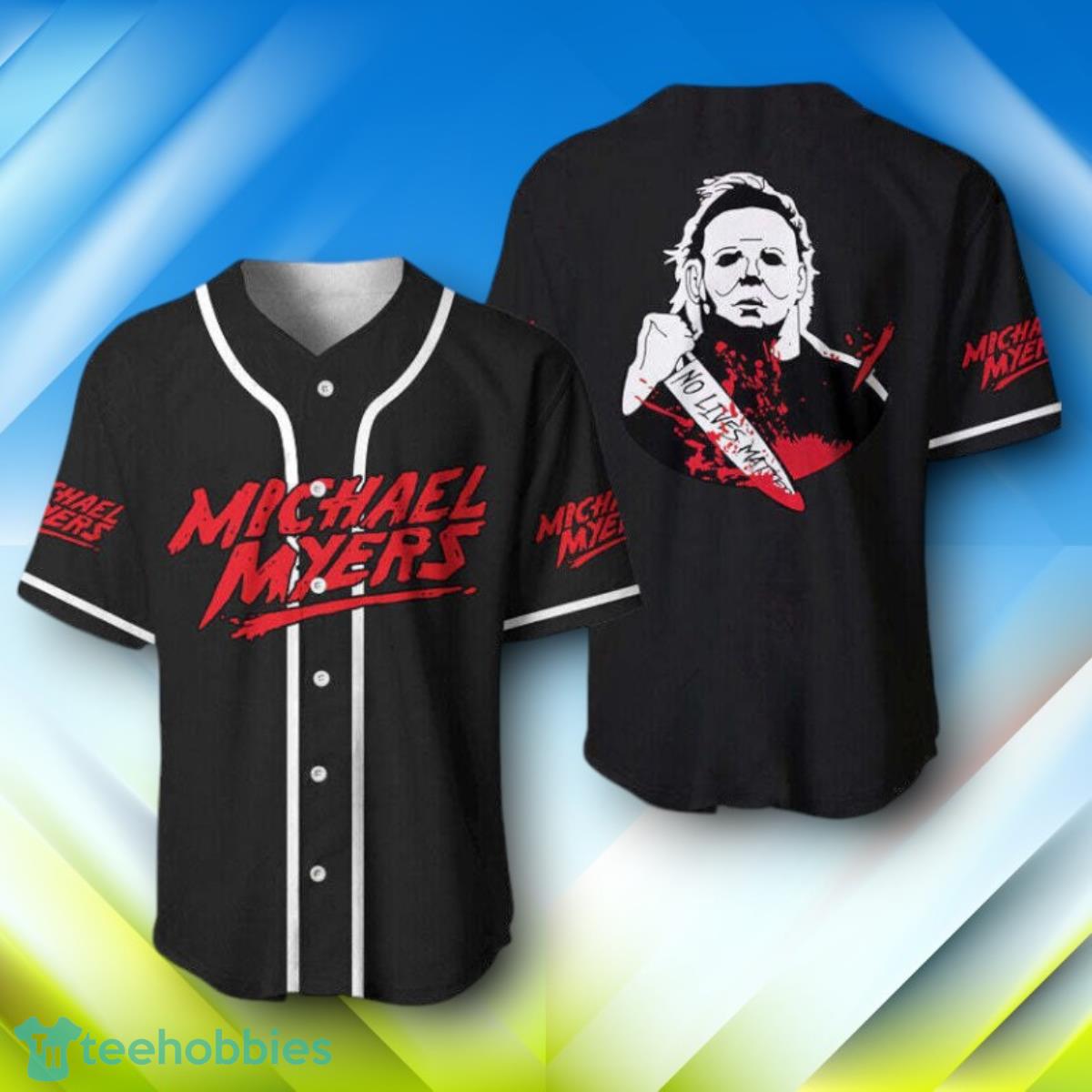 Michael Myers No Lives Matter Halloween Baseball Jersey Style Gift