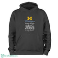 Michigan Wolverines In My Veins Jesus In My Heart Unisex , , , Long Sleeve Tee