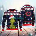 Minnesota Twins MLB The Grinch Funny Merry Christmas Uglly Sweater 3D New Trend