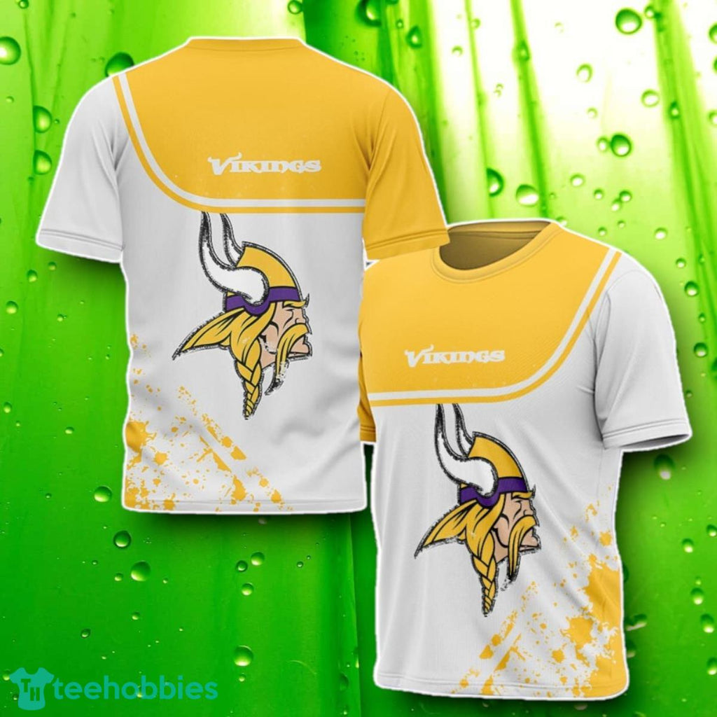 Minnesota Vikings 3D T-Shirt Stylish Gifts For Men And Women