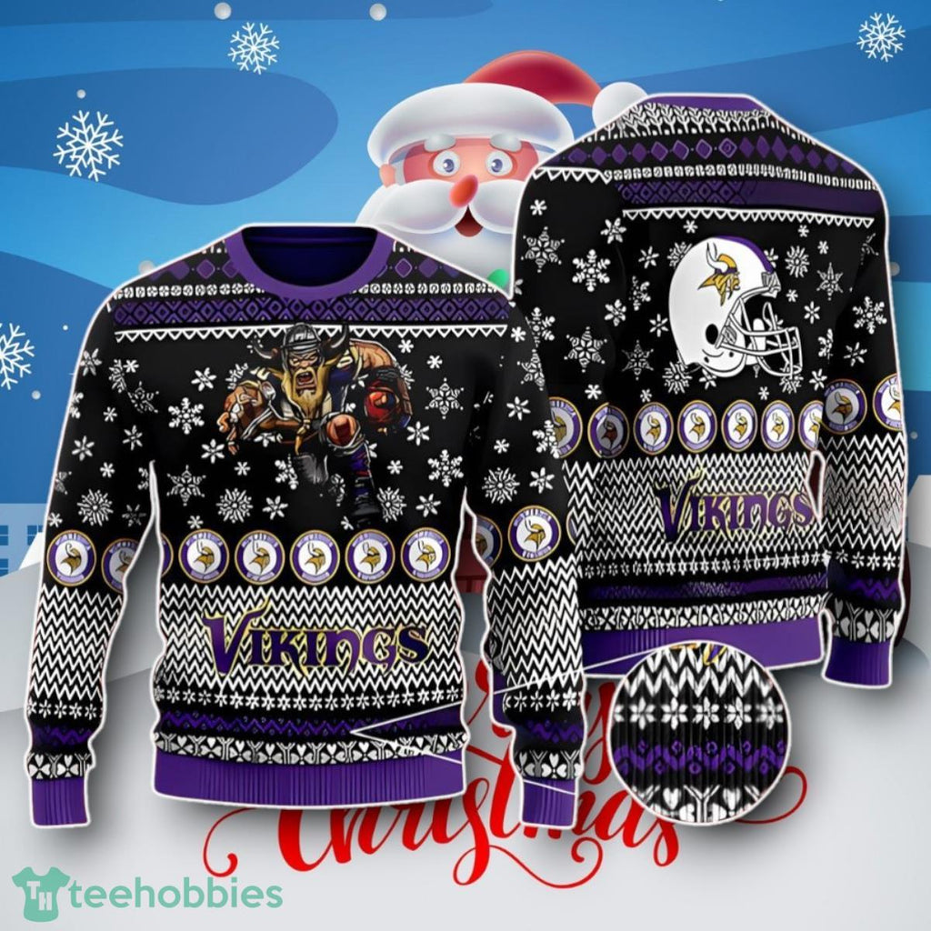 Minnesota Vikings Ugly Christmas Sweater Unique Gift