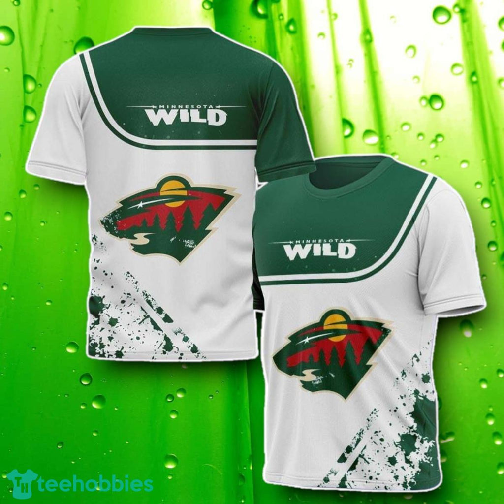 Minnesota Wild 3D T-Shirt Stylish Gifts For Men And Women