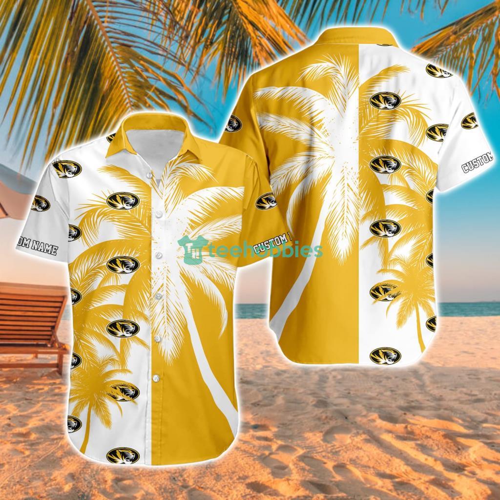 Missouri Tigers Ncaa Aloha Tropical Hawaiian Shirt For Men And Women Custom Name