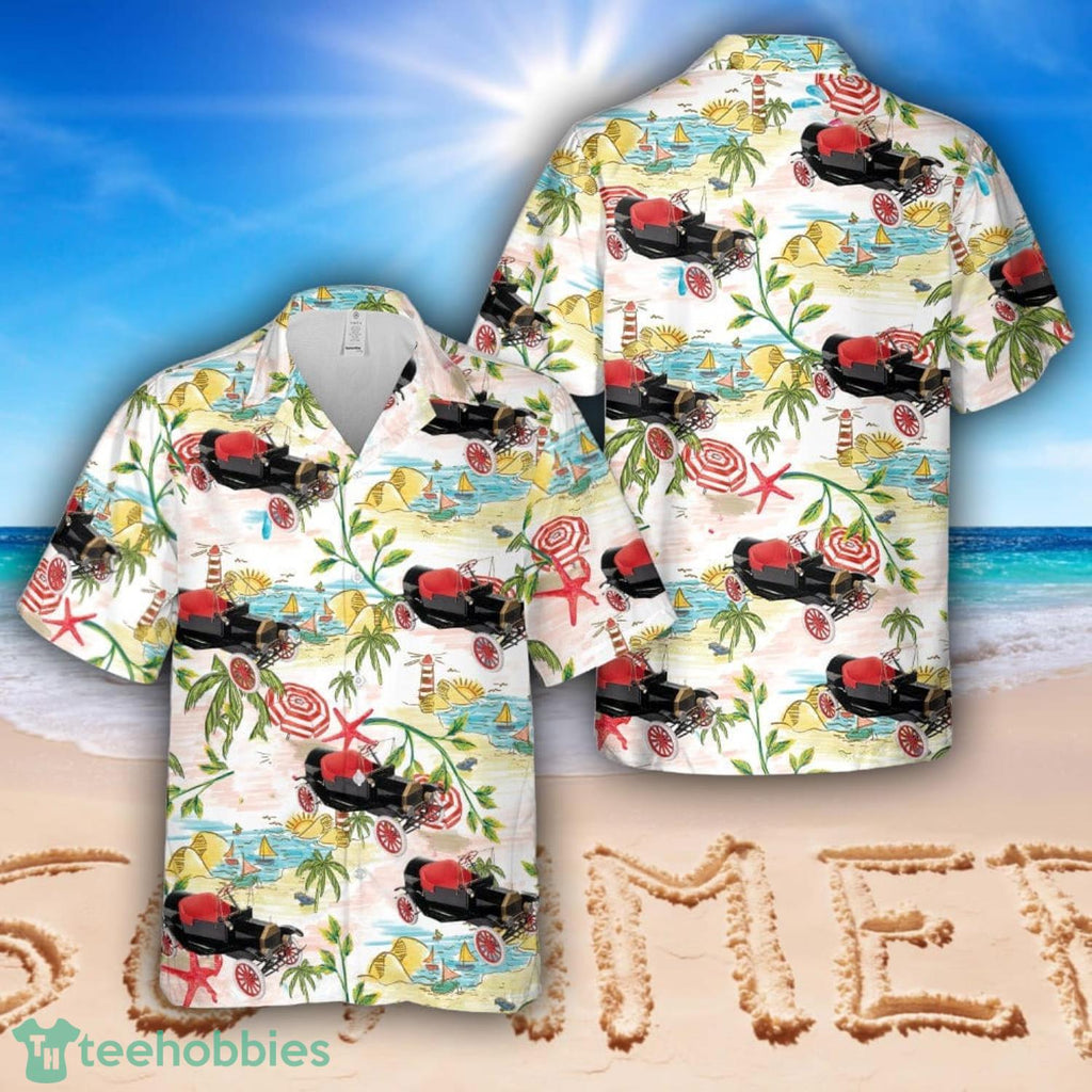 Model T Shriners Parade Car Hawaiian Shirt Beach Summer Shirt