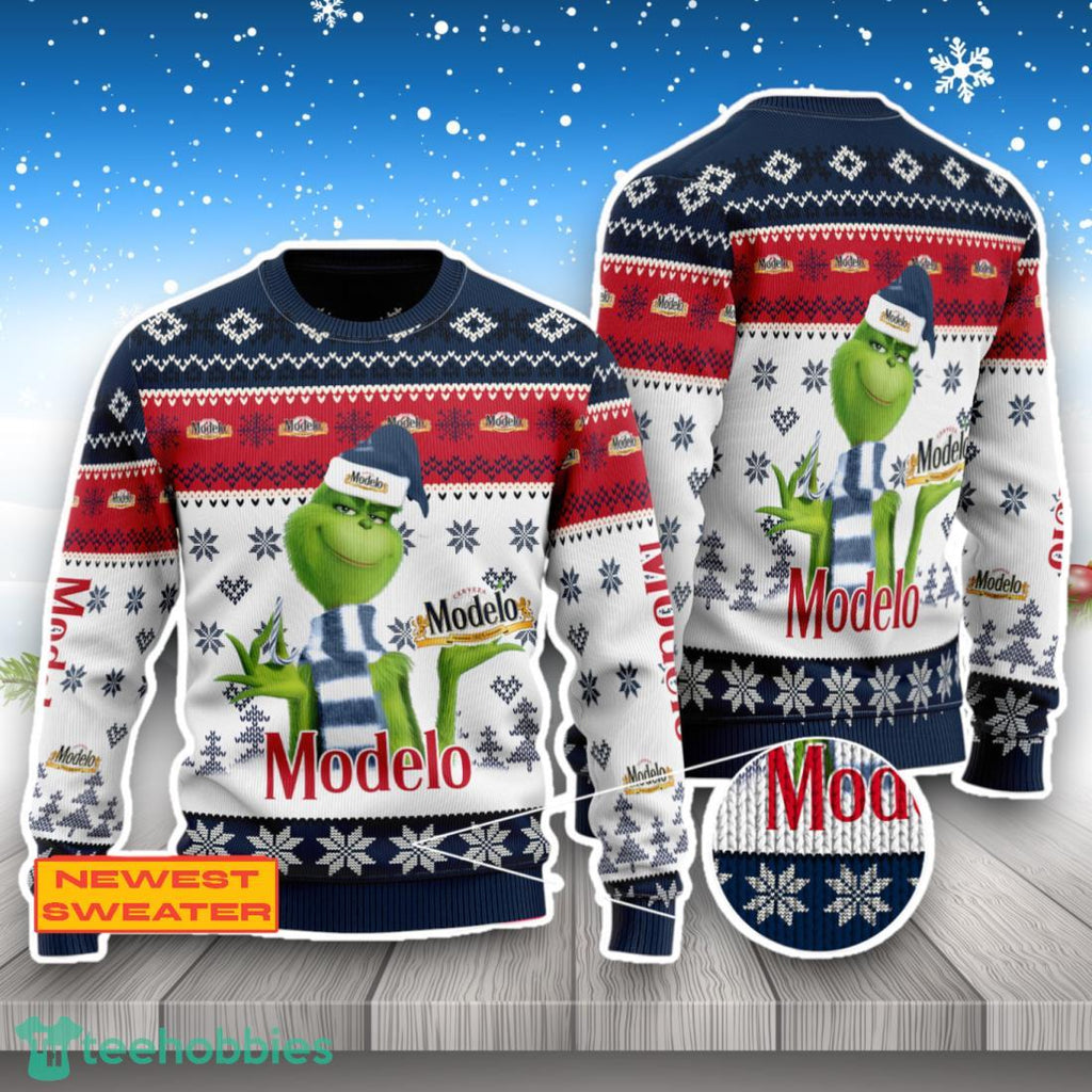 Modelo The Grinch Ugly Christmas Sweater Trending For Fans