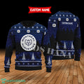 Montreal Alouettes Custom Name Merry Xmas Sweater For Soccer Sport Team’s Fans Sweater
