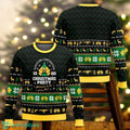 Nakatomi Christmas Party Ugly Sweater Die Hard Sweater Funny Holiday Movie Sweater