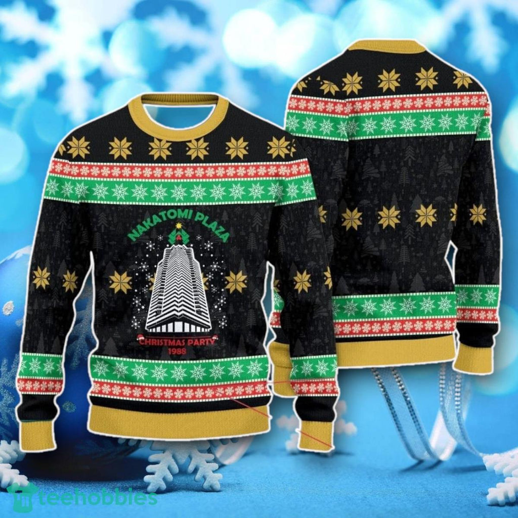Nakatomi Plaza Ugly Christmas Sweater Unique Gift, Christmas Party Xmas Sweatshirt