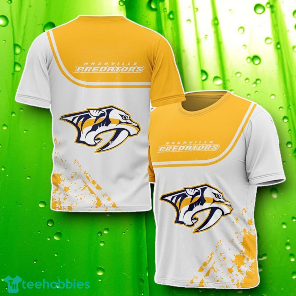 Nashville Predators 3D T-Shirt Stylish Gifts For Men And Women