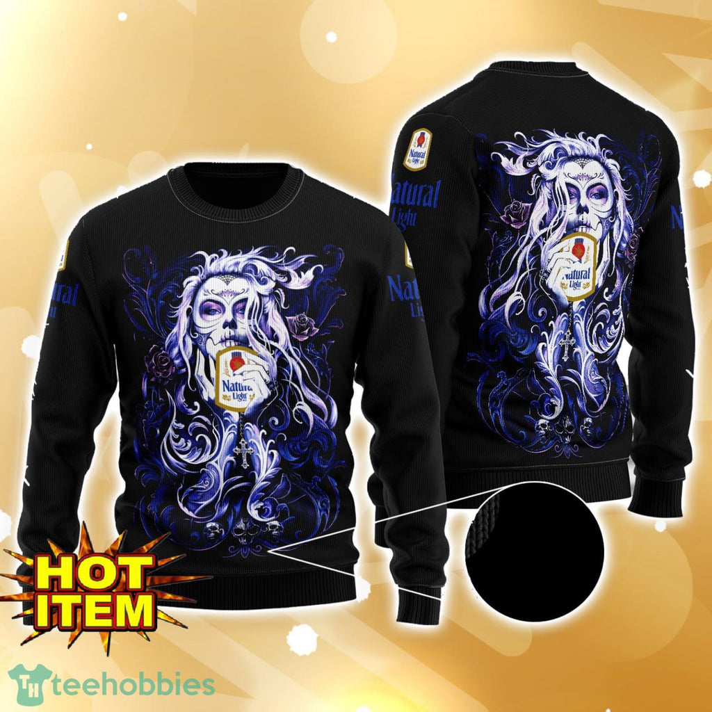 Natural Light Tattoo Girl 3D Ugly Christmas Sweater For Men And Women