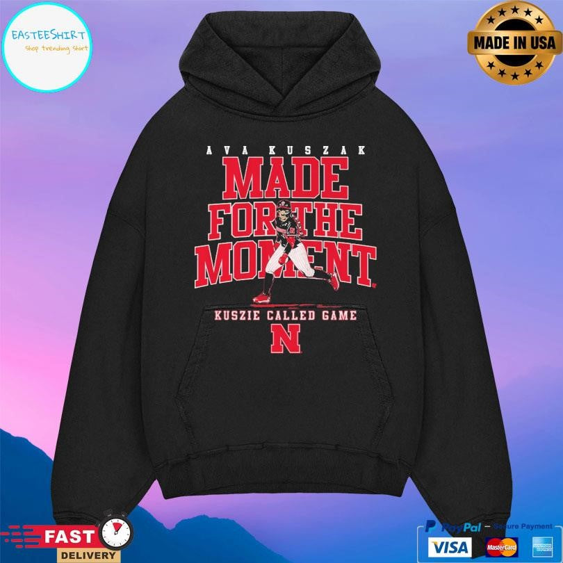 Nebraska Softball Ava Kuszak Made For The Moment T-Shirts