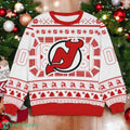 New Jersey Devils NHL Ugly Christmas Sweater Team Holiday Christmas Gift