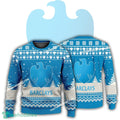 New Logo Barclays Holidaywear Ugly Christmas Sweater AOP For Men Women