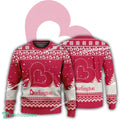 New Logo Burlington Reindeer Ugly Christmas Sweater Gift Holidays