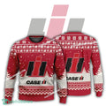New Logo Case IH Tractor Knitter Ugly Christmas Sweater AOP Gift For Adult