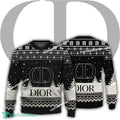 New Logo Christian Dior Mittens Ugly Christmas Sweater AOP Gift Holidays