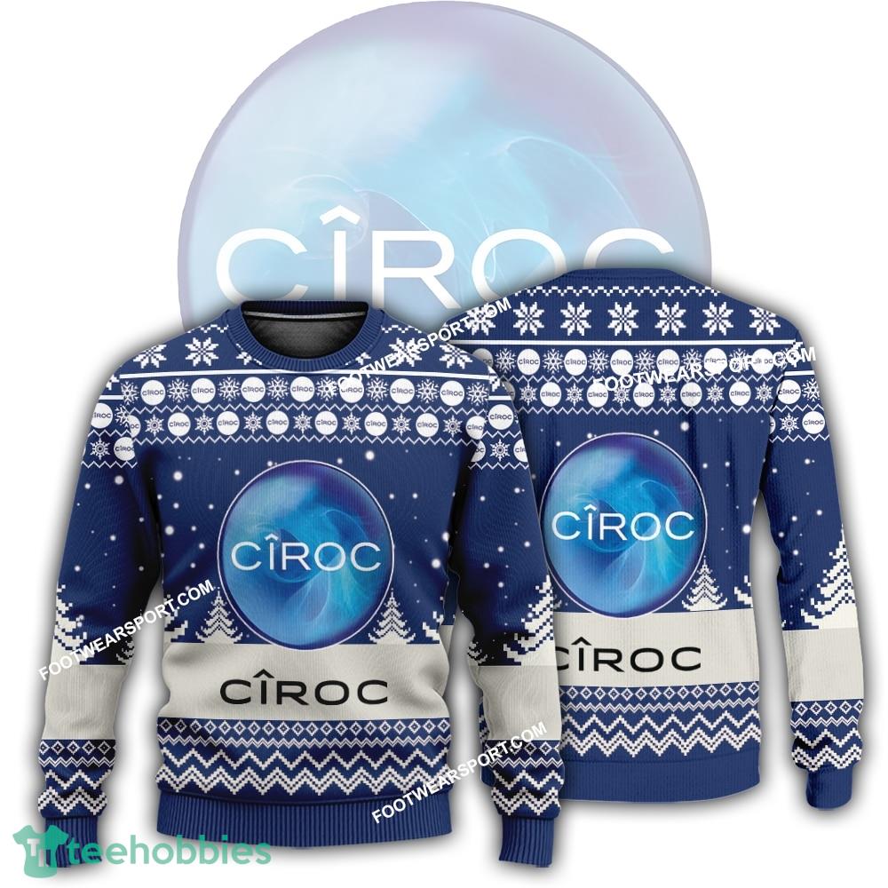 New Logo Ciroc Vodka Snowfall Ugly Christmas Sweater Gift For Adult