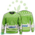 New Logo Cumberland Farms Carols Ugly Christmas Sweater AOP For Men Women