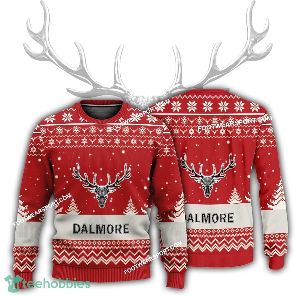 New Logo Dalmore Whiskey Stocking Ugly Christmas Sweater Gift Holidays