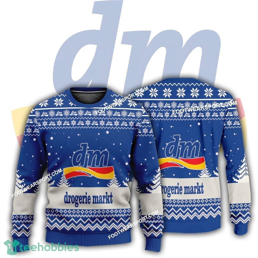 New Logo Dm Drogerie Markt Bells Ugly Christmas Sweater For Men Women