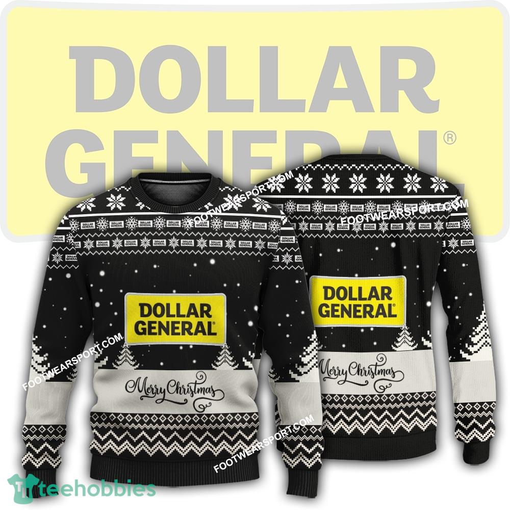 New Logo Dollar General Advent Ugly Christmas Sweater Gift For Adult