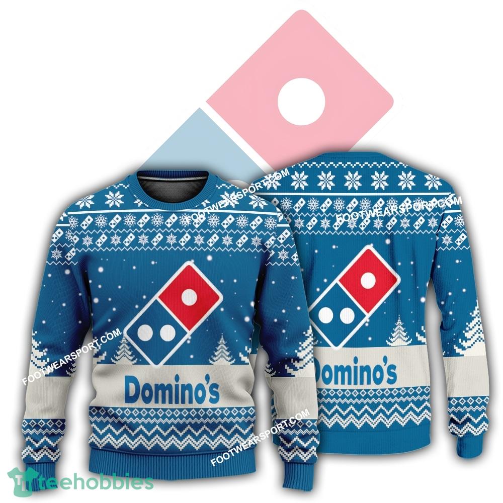 New Logo Domino’s Star Ugly Christmas Sweater AOP For Men Women