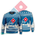 New Logo Domino’s Star Ugly Christmas Sweater AOP For Men Women
