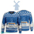New Logo Dutch Bros Coffee Snowball Knitted Christmas 3D Sweater For Men Women