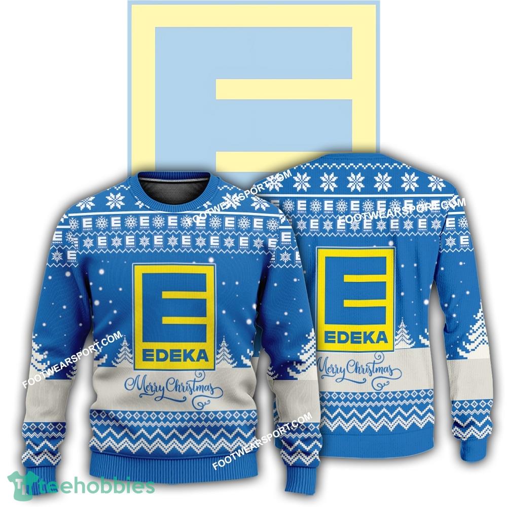 New Logo Edeka Frost Ugly Christmas Sweater Gift For Adult