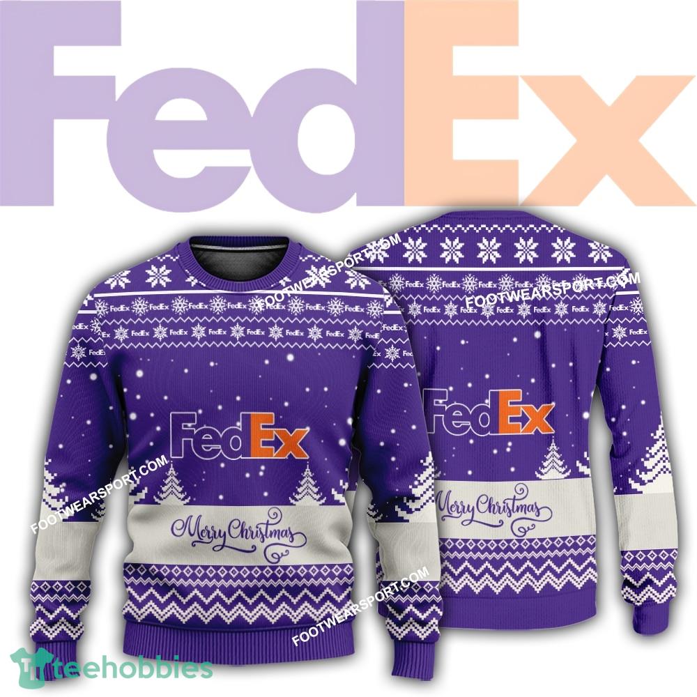 New Logo Fedex Frozen Ugly Christmas Sweater For Men Women
