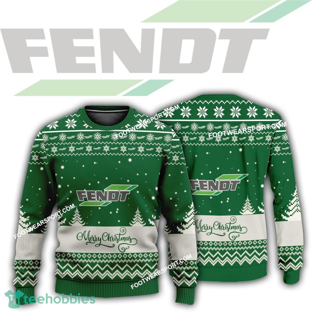 New Logo Fendt Tractor Snowshoe Ugly Christmas 3D Sweater For Men Women