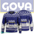 New Logo Goya Foods Parka Ugly Xmas Sweater AOP For Men Women