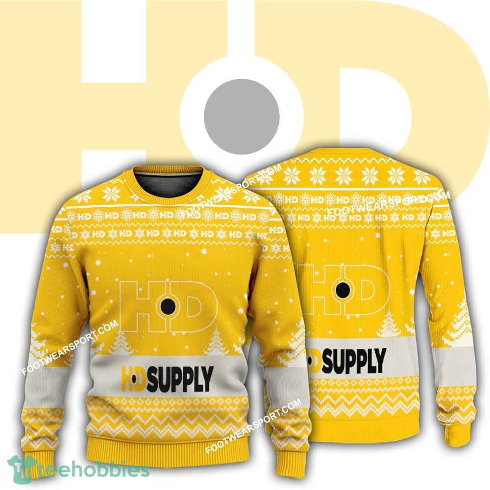 New Logo Hd Supply Ornaments Ugly Xmas Sweater For Men Women